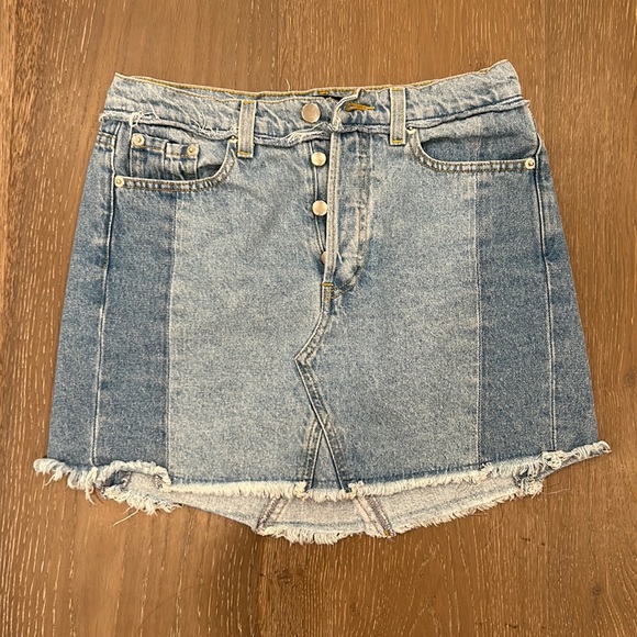 reformation jean skirt size 2 - Picture 1 of 3